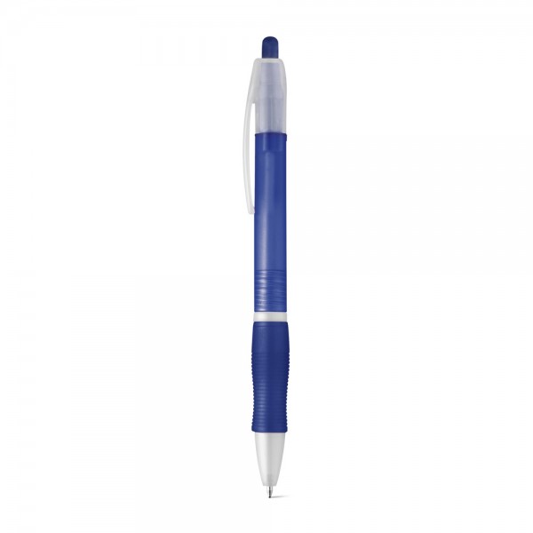 SLIM. Penna a sfera in ABS con finitura antiscivolo e clip