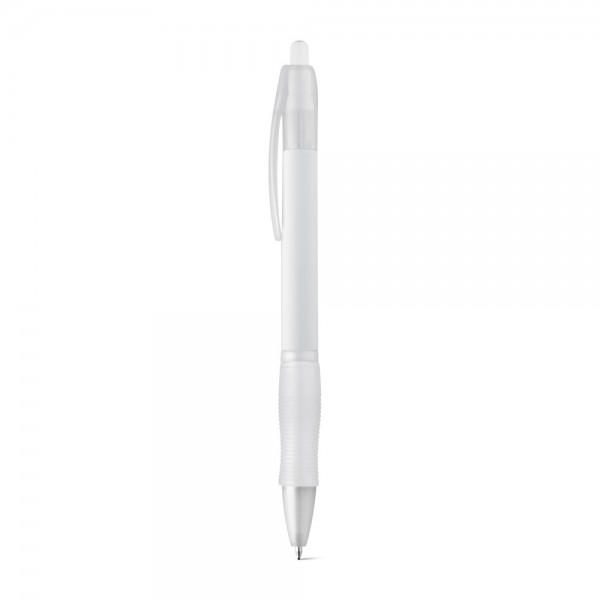 SLIM. Penna a sfera in ABS con finitura antiscivolo e clip