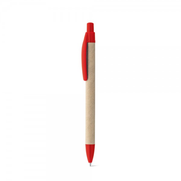 REMI. Penna a sfera in carta kraft con clip
