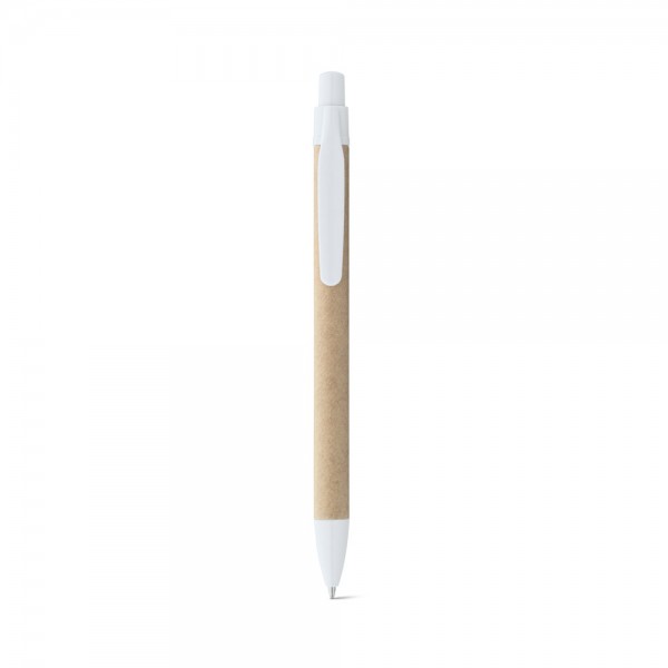 REMI. Penna a sfera in carta kraft con clip