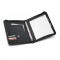 AUSTER. Cartella A4 in 600D con blocco pagine a righe