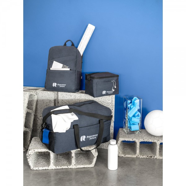 REPURPOSE SPORTS. Borsa sportiva in 600D poliestere riciclato - Blu