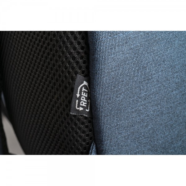 REPURPOSE BACKPACK. Zaino porta PC 15'6'' in 600D poliestere riciclato - Blu