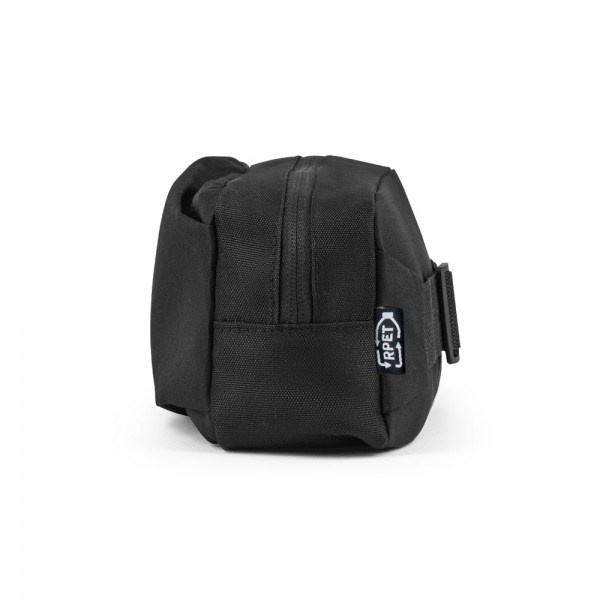DELFOS POUCH. Marsupio 300D poliestere riciclato e 600D poliestere riciclato con elementi riflettenti