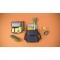 ZIPPERS COOLER. Borsa termica in 300 D e 840D Jacquard 8'5L - Nero