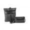 ROVER BACKPACK. Zaino in microfibra e PU - Nero