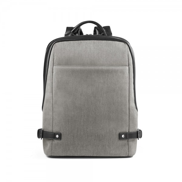 DIVERGENT BACKPACK II. Zaino porta PC 15'6'' in tessuto e PU - Beige