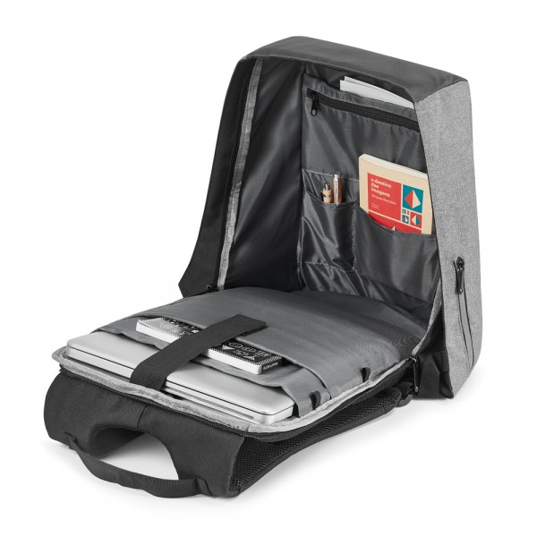 AVEIRO. Zaino porta PC 15'6'' in 900D con sistema antifurto - Blu