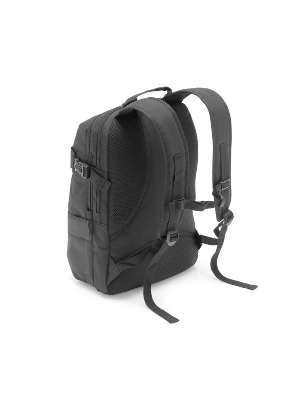 ZIPPERS BPACK. Zaino porta PC 15'6'' in 840D e 300D jacquard - Nero ZIPPERS BPACK. Zaino porta PC 15'6'' in 840D e 300D jacquard - Nero