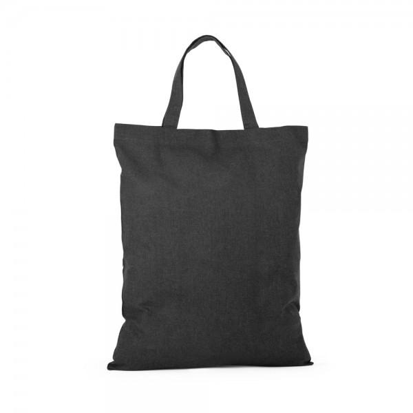 SIENA. Borsa pieghevole in cotone (50%), cotone riciclato (30%) e poliestere (20% rPET) (140 g/m²)