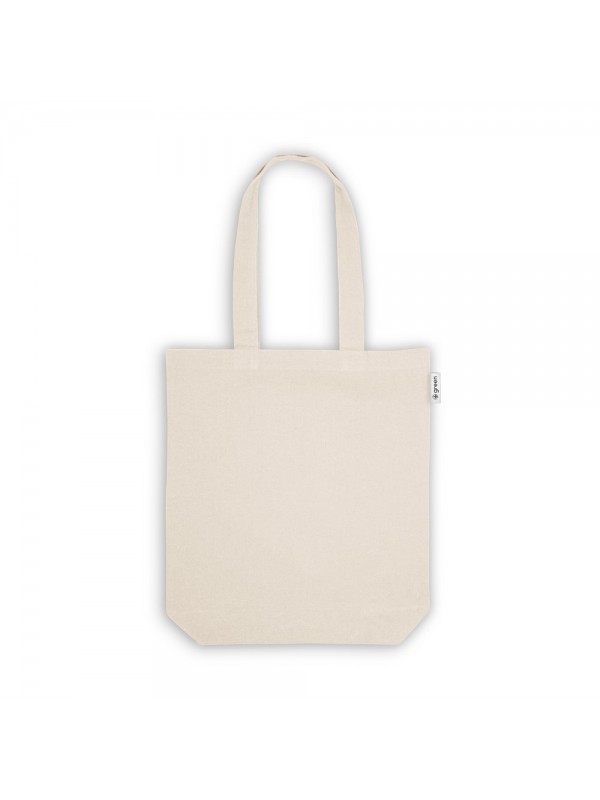 GIRONA. Borsa in cotone (50%), cotone riciclato (30%) e poliestere (20% rPET) (220 g/m²) GIRONA. Borsa in cotone (50%), cotone riciclato (30%) e poliestere (20% rPET) (220 g/m²)