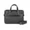 EMPIRE SUITCASE II. Cartella executive porta PC 15'6'' in similpelle