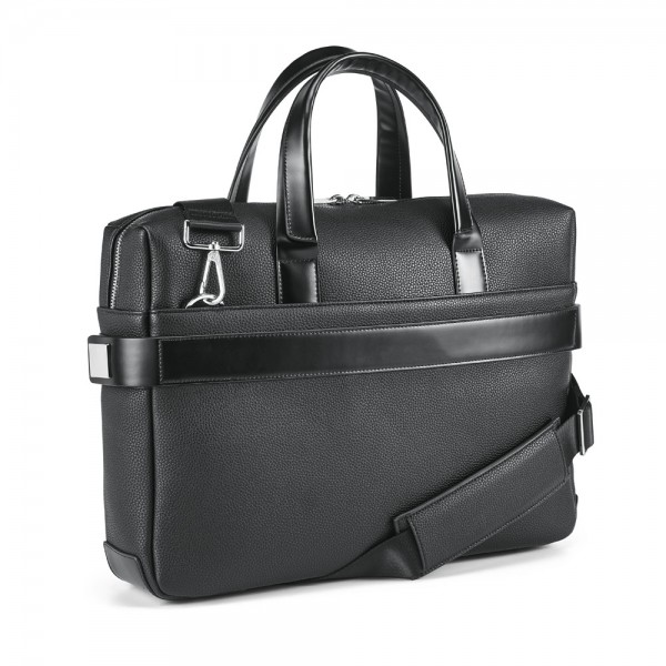 EMPIRE SUITCASE II. Cartella executive porta PC 15'6'' in similpelle