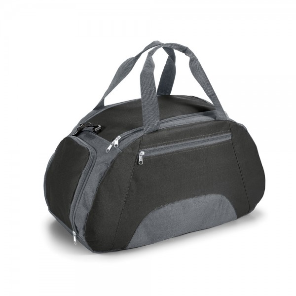 FIT. Borsa sportiva in 600D - Nero
