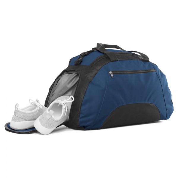 FIT. Borsa sportiva in 600D - Nero
