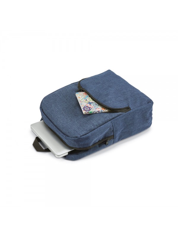 KIEV. Zaino porta PC 14'' in 600D - Blu KIEV. Zaino porta PC 14'' in 600D - Blu