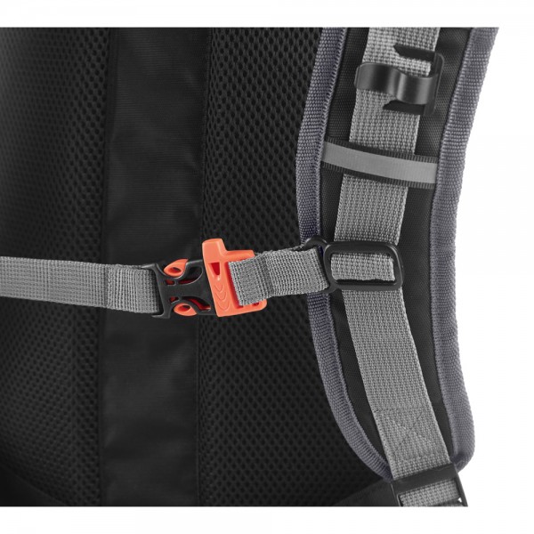 MOUNTI. Zaino sportivo in 420D con sacca idrica 2 L - Grigio