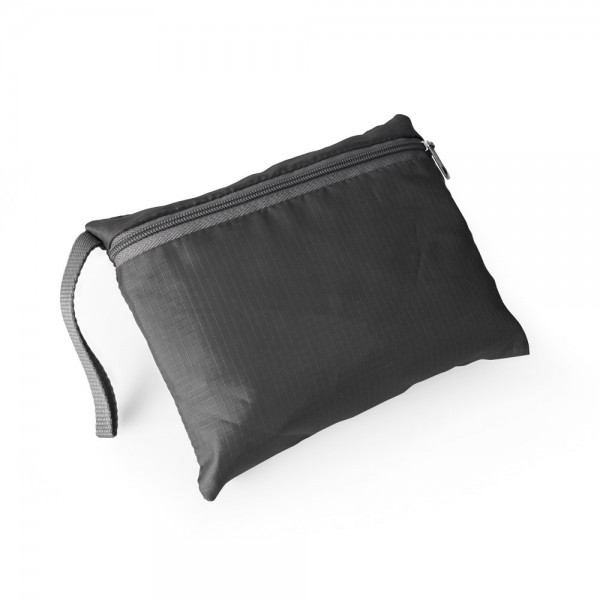 BARCELONA. Zaino pieghevole ripstop 210D - Nero