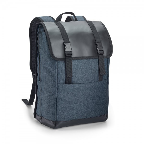 TRAVELLER. Zaino porta PC 17'' in 600D - Blu