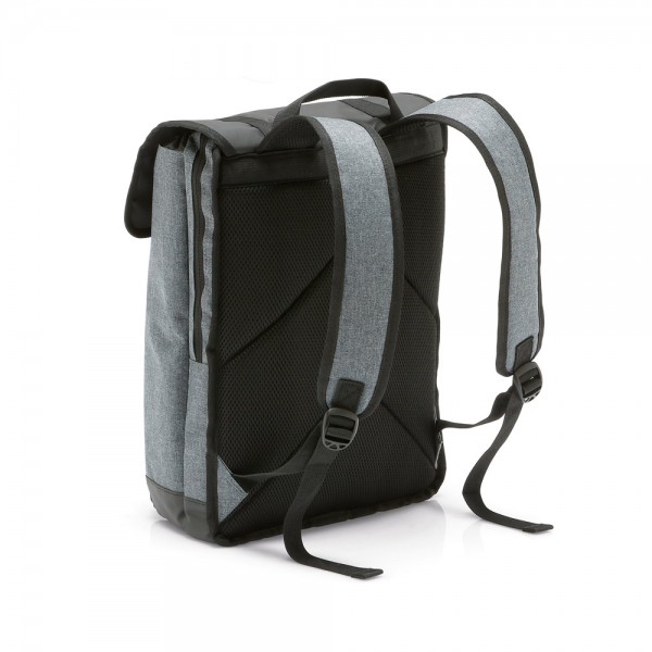 TRAVELLER. Zaino porta PC 17'' in 600D - Blu