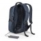 BOSTON. Zaino impermeabile porta PC 17'' in nylon 2 toni - Nero