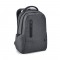 BOSTON. Zaino impermeabile porta PC 17'' in nylon 2 toni - Nero