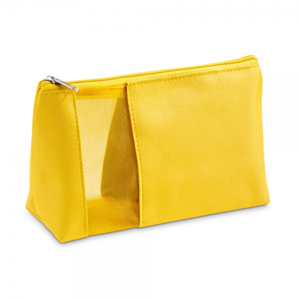 ANNIE. Pochette in microfibra e rete