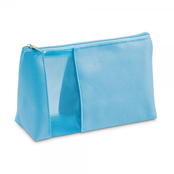ANNIE. Pochette in microfibra e rete