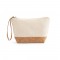 BLANCHETT. Pochette in 100% cotone e sughero