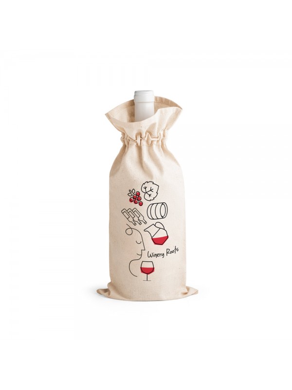 JEROME. Borsa per bottiglia in cotone 100% (180 g/m²) JEROME. Borsa per bottiglia in cotone 100% (180 g/m²)