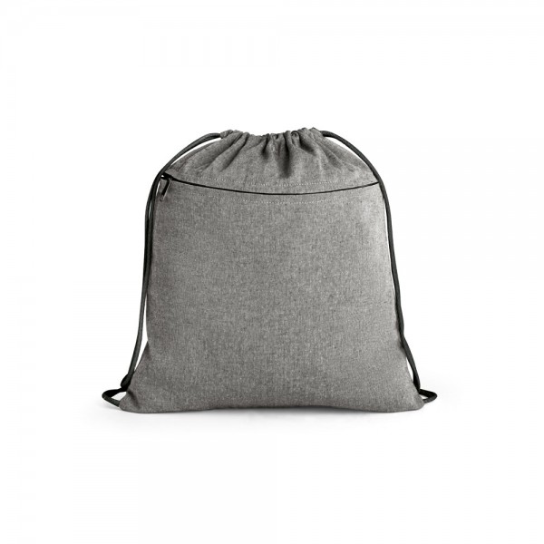 CHANCERY. Zaino a sacca in cotone riciclato (70%), poliestere (30% rPET) (140 g/m²)