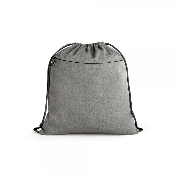 CHANCERY. Zaino a sacca in cotone riciclato (70%), poliestere (30% rPET) (140 g/m²)