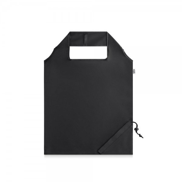BEIRA. Shopper pieghevole in 190T poliestere riciclato (100% rPET)