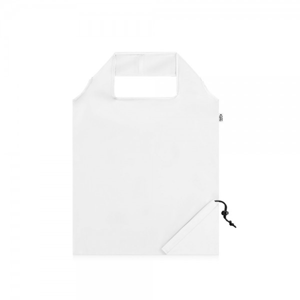 BEIRA. Shopper pieghevole in 190T poliestere riciclato (100% rPET)