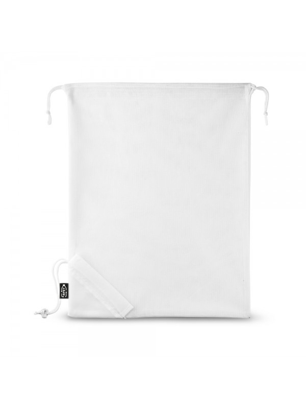 BOLZANO. Borsa pieghevole in maglia e poliestere riciclato 190T (100% rPET) BOLZANO. Borsa pieghevole in maglia e poliestere riciclato 190T (100% rPET)