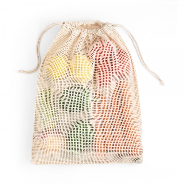 NAPOLI. Borsa 100% cotone (120 g/m²) con maglia 100% cotone nella parte frontale (100 g/m²)