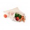 NAPOLI. Borsa 100% cotone (120 g/m²) con maglia 100% cotone nella parte frontale (100 g/m²)