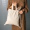 RISSANI. Zaino a sacca con cotone riciclato (70%) e poliestere (30% rPET) (140 g/m²)