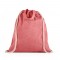 RISSANI. Zaino a sacca con cotone riciclato (70%) e poliestere (30% rPET) (140 g/m²)