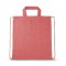 RISSANI. Zaino a sacca con cotone riciclato (70%) e poliestere (30% rPET) (140 g/m²)