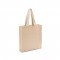 PADOVA. Borsa in juco (275 g/m²) con tasca interna 100% cotone (120 g/m²)