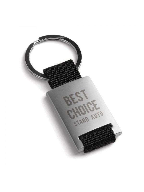 GRIPITCH. Portachiavi in metallo e fettuccia