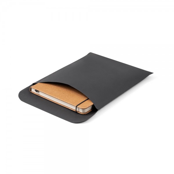 MATISSE. Blocco note A5 con copertina rigida in pelle (70% riciclata) con pagine a righe