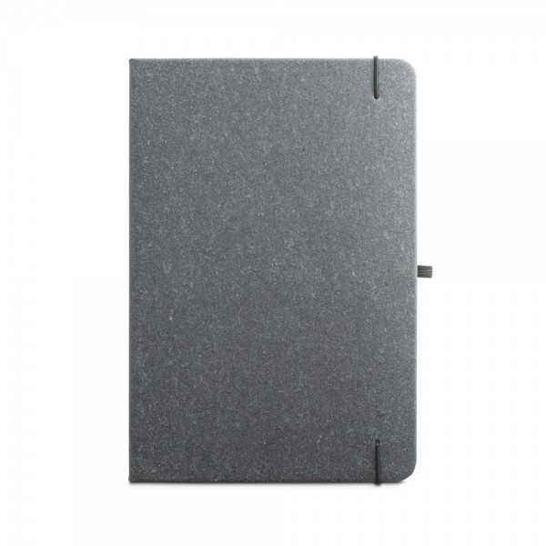 MATISSE. Blocco note A5 con copertina rigida in pelle (70% riciclata) con pagine a righe