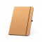 MATISSE. Blocco note A5 con copertina rigida in pelle (70% riciclata) con pagine a righe