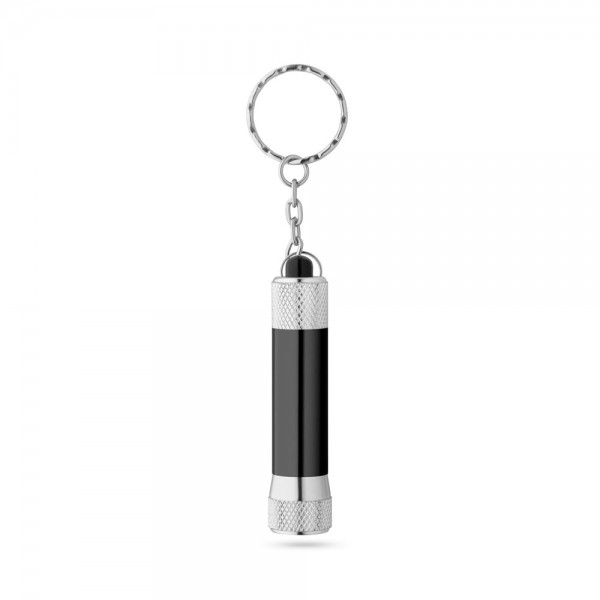 LERGAN. Portachiavi in alluminio con 3 luci a LED
