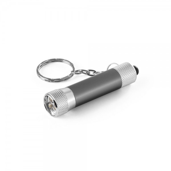 LERGAN. Portachiavi in alluminio con 3 luci a LED