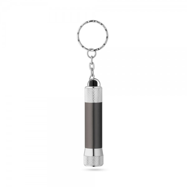 LERGAN. Portachiavi in alluminio con 3 luci a LED