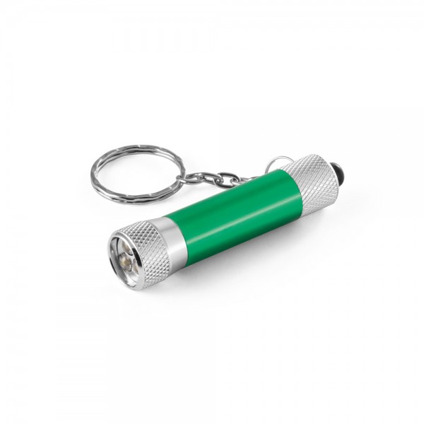 LERGAN. Portachiavi in alluminio con 3 luci a LED