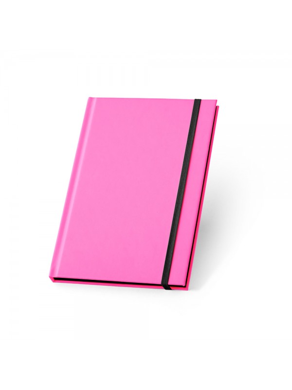 WATTERS. Block notes A5 in PU fluorescente con fogli a righe